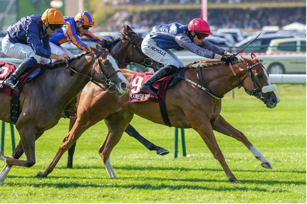 Miss Scott brilló en el Opéra y las hembras se adueñaron de ParisLongchamp