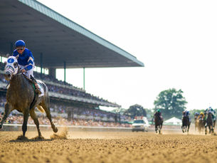 Murió Frosted, el caballo que batió el récord de la histórica Met Mile