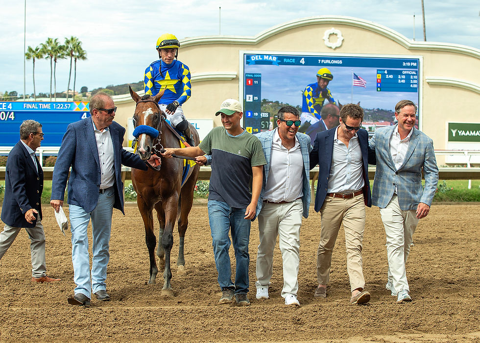Hughes fue contundente y Baffert llegó a 20 triunfos en el Del Mar Futurity