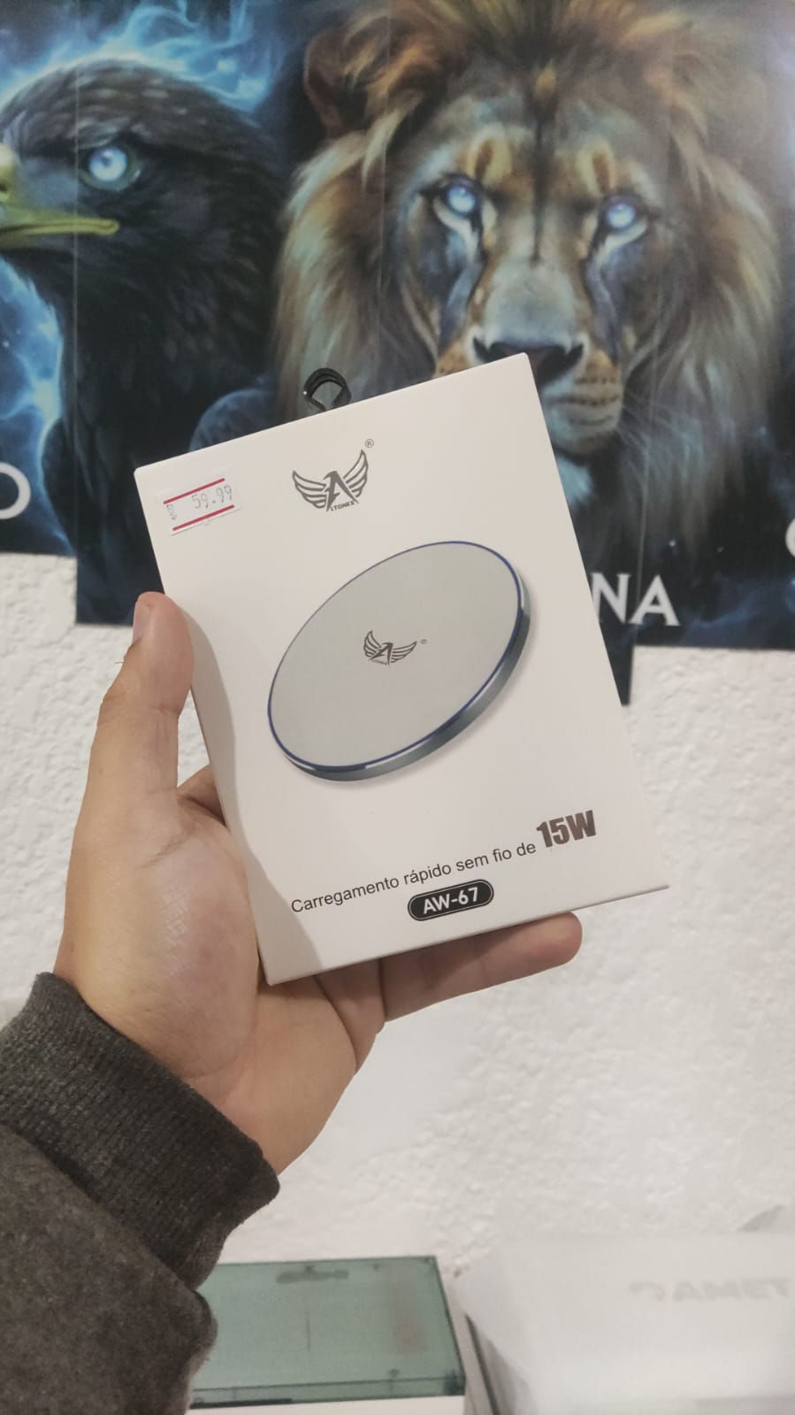 Carregador de indução LTOMEX 15W
