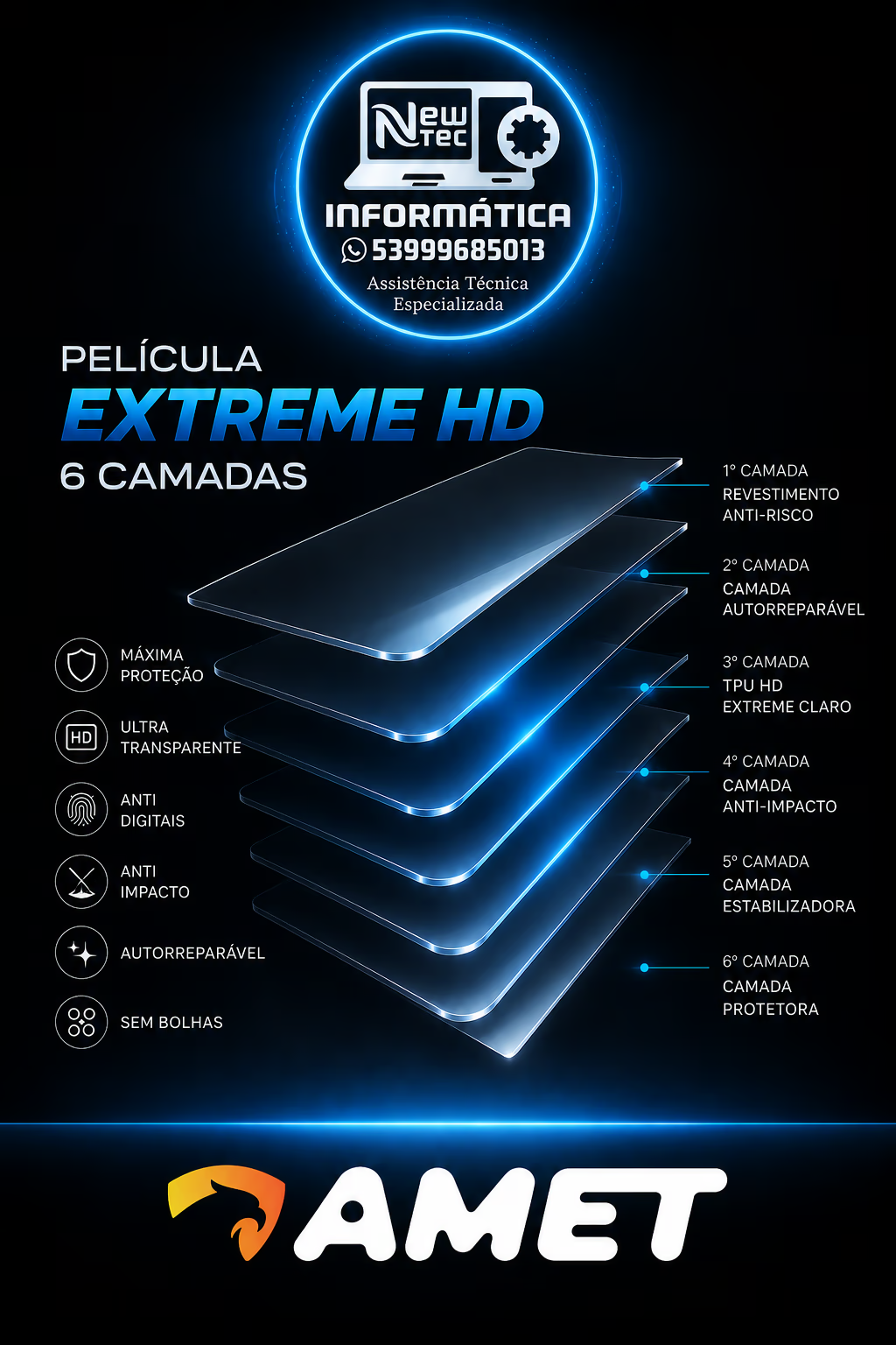 Película Extreme HD Amet 6 Camadas