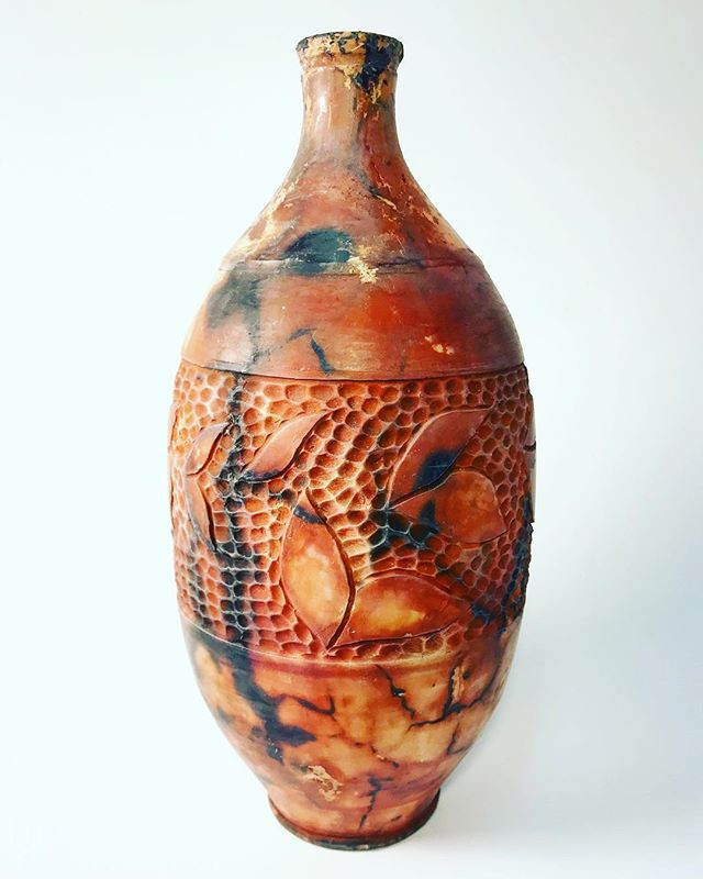 Pit Fired Bottle