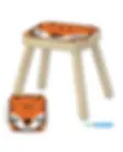 Lunies IKEA CREATIVE Dierensticker-vos