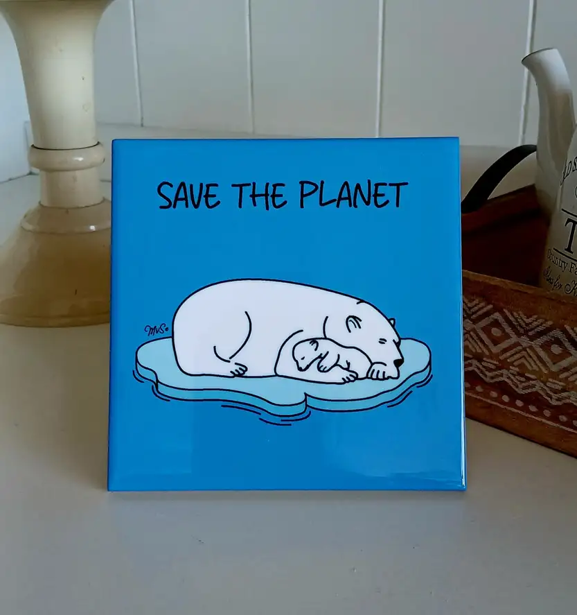 LUNIES FLIESEN | Tierfliese - SAVE THE PLANET
