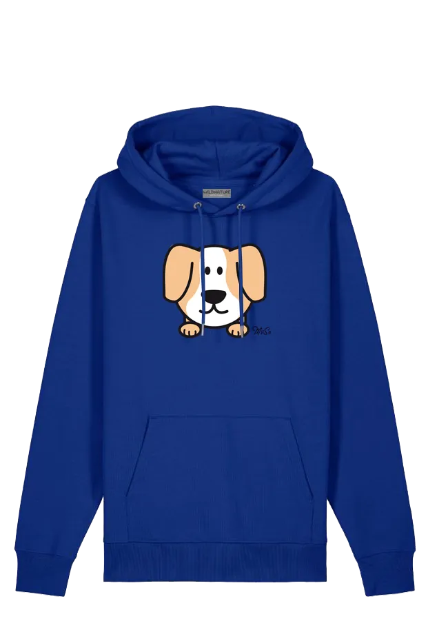 Wildnature® Hoodie Unisex Bio-Baumwolle - Hund Herren