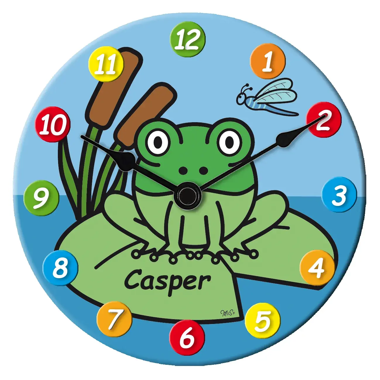 LUNIES KLOK KIKKER met naam