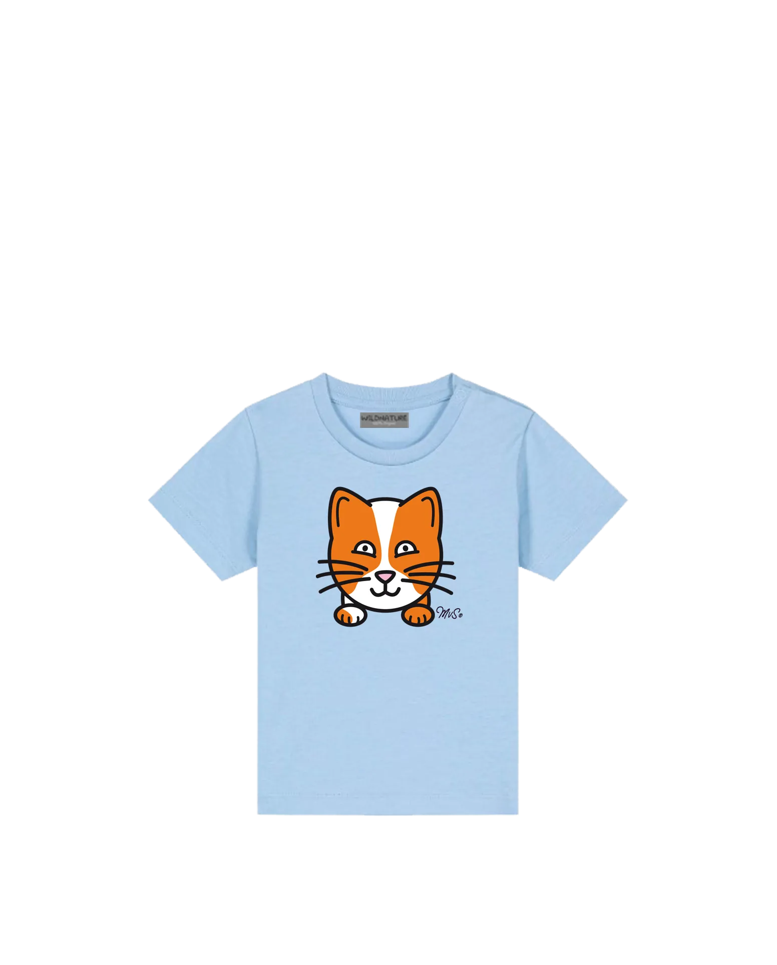 Wildnature® T-Shirt Bio-Baumwolle - Katze Baby