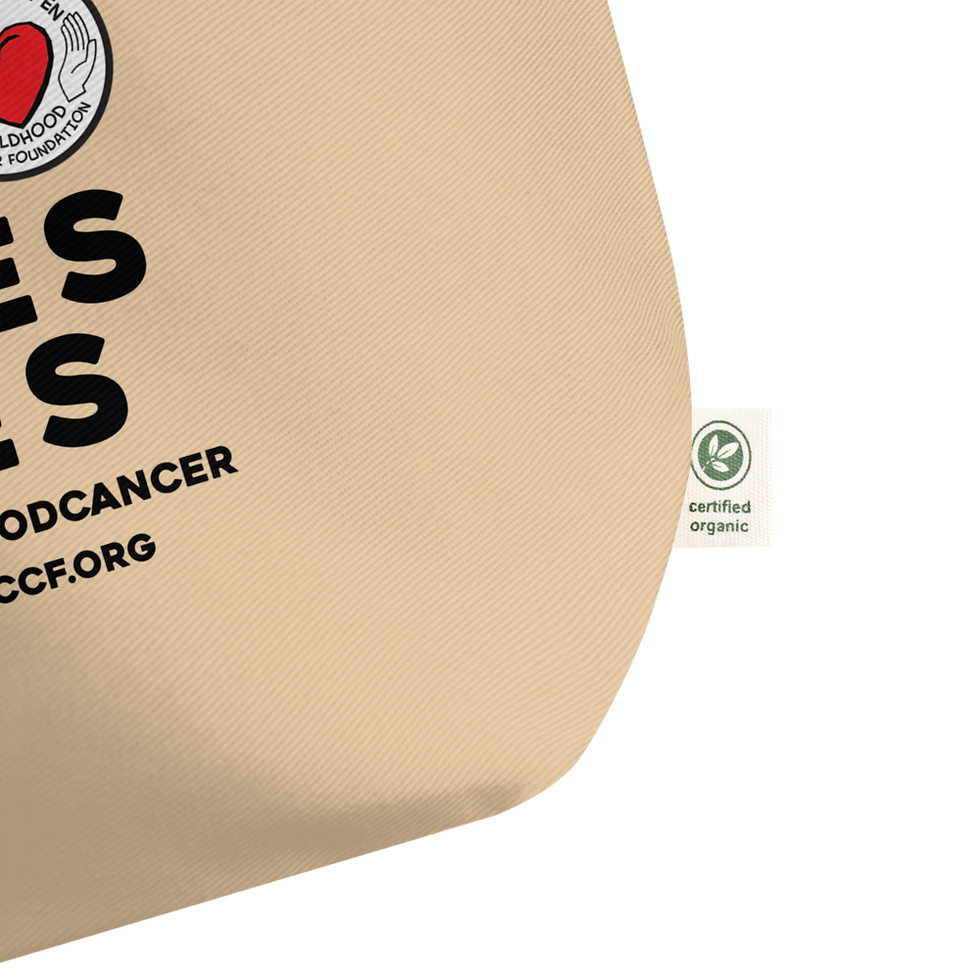 Thumbnail: Large organic tote bag: Oyster color
