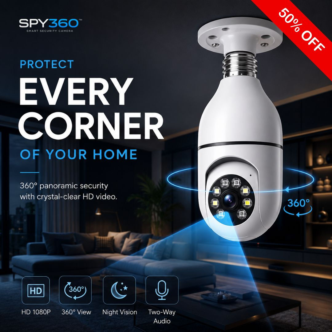 Spy360™ Smart Security Camera