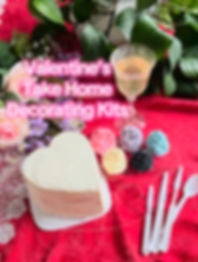 Two Valentine Decorating Take Home Kits