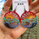 Thumbnail: Handcrafted Leather Ocean Wave Earrings Tropical Colorful Laser Cut Lightweight