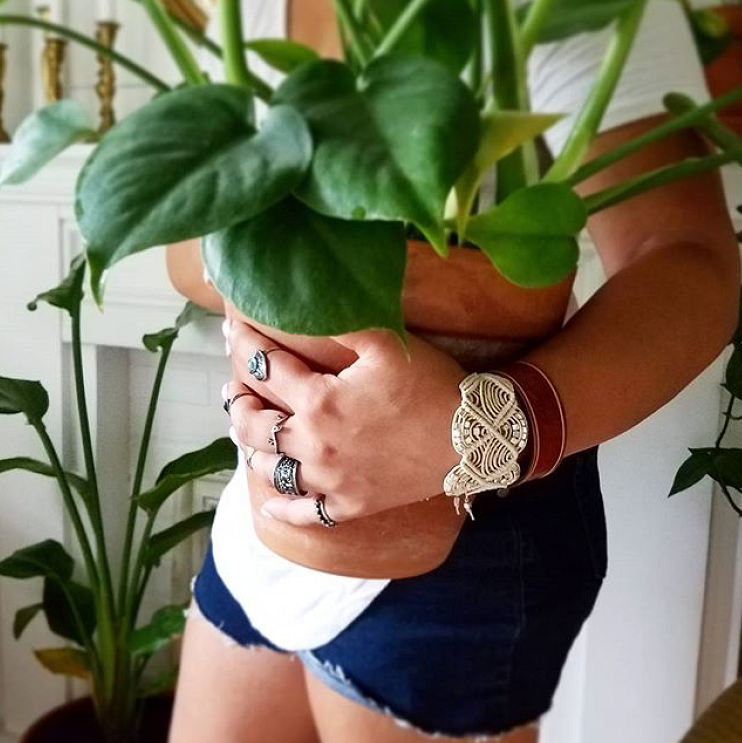 Handcrafted Leather Cuff Bracelet