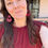 Thumbnail: READY-TO-SHIP Medium Handcrafted Western Scroll Leather Earrings - Fuchsia