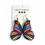Thumbnail: READY-TO-SHIP Handmade Colorful Butterfly Leather Earrings