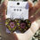 Thumbnail: READY-TO-SHIP Medium Leather Heart Earrings - Multi-Color w/ Brown