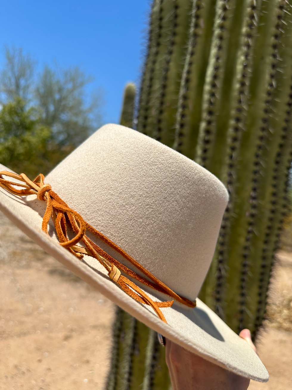 Thumbnail: Moonbeam Leather and Turquoise Wrap: Necklace, Bracelet, Hat Band