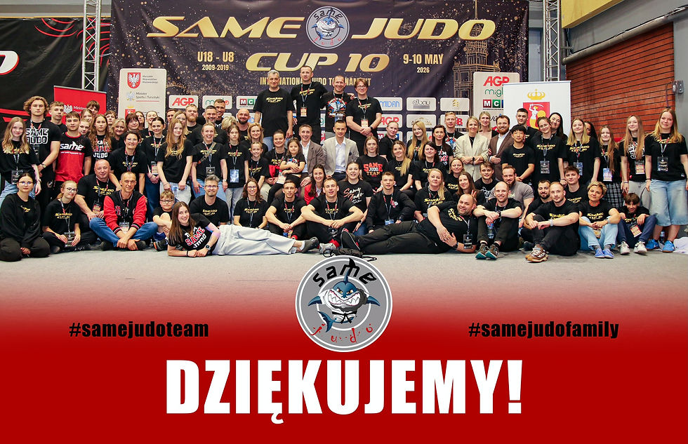 SAMEJUDO CUP 10 – PODSUMOWANIE JUBILEUSZOWEJ EDYCJI TURNIEJU