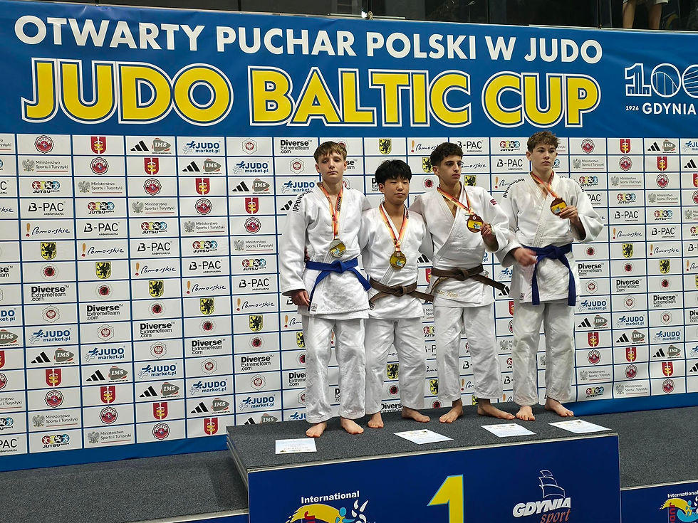 🥋🏆 BALTIC CUP GDYNIA 2025 – SAMEJUDO NAJLEPSZYM KLUBEM TURNIEJU! 🏆🥋