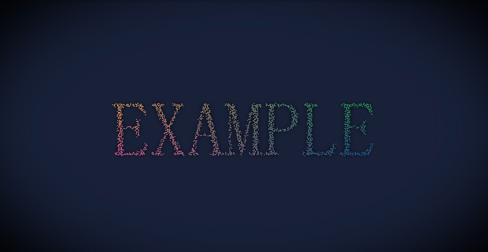 Exploding, Twisting Text.