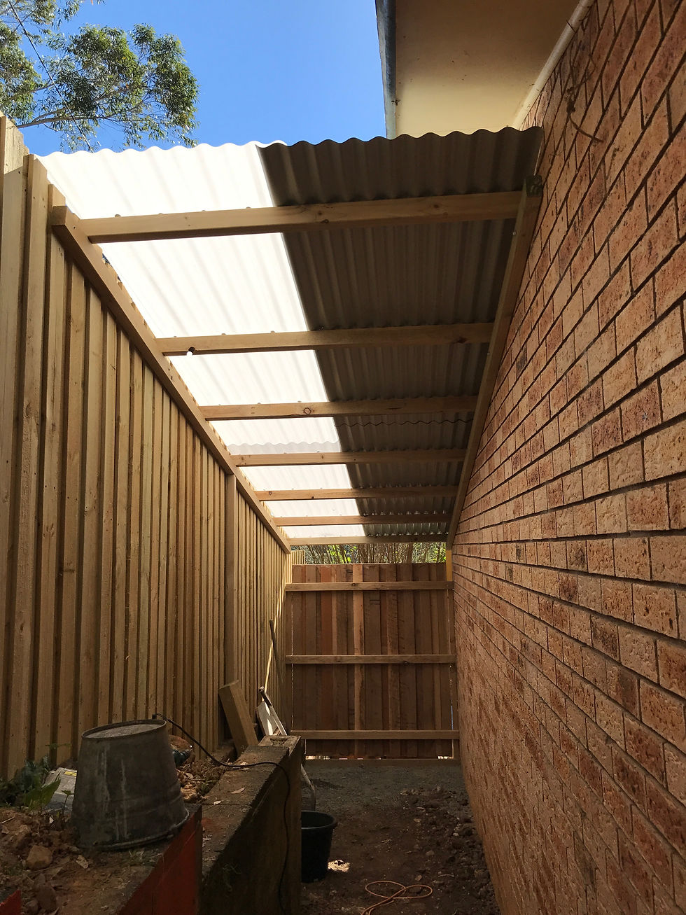 With integrated roof