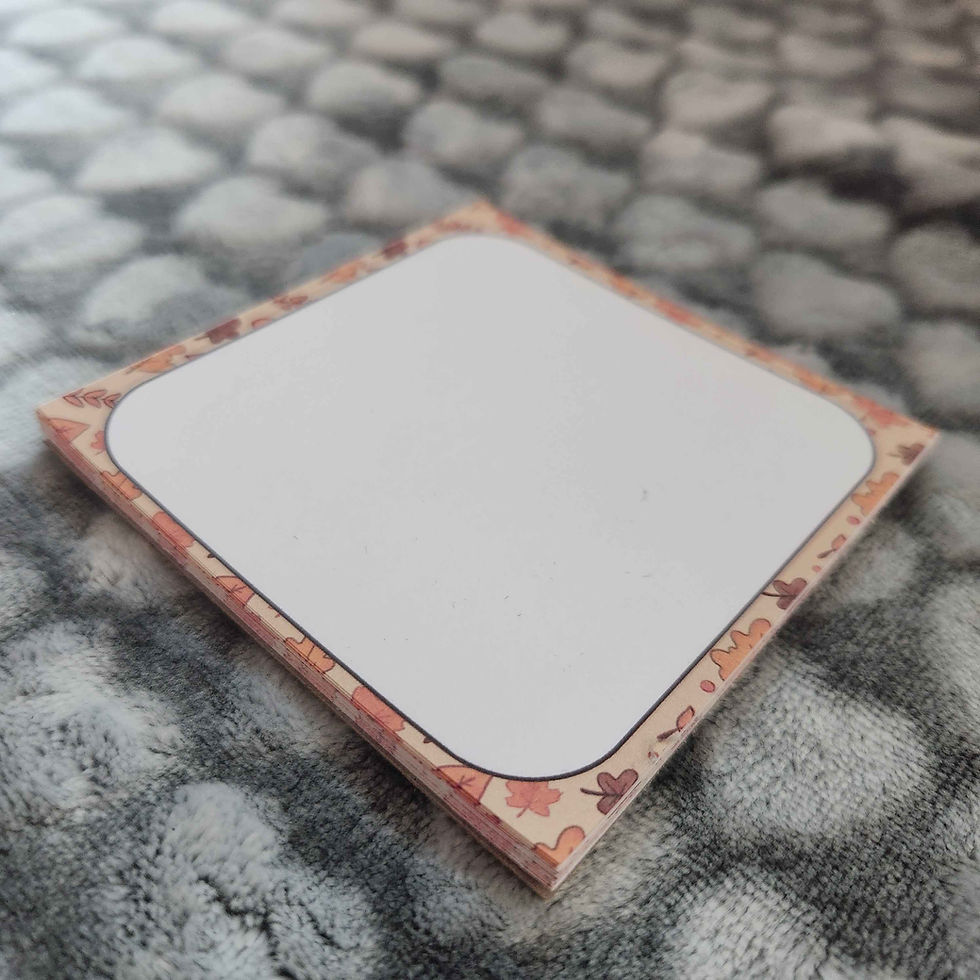 Thumbnail: Fall Leaves Square Notepad