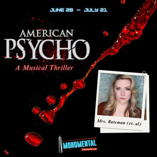 SHOW ALERT! American Psycho at Monumental Theatre Company