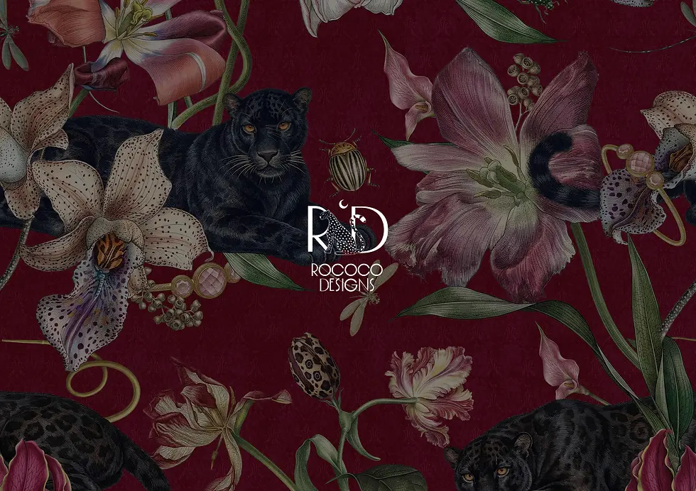 Ornamental Reverie | Rococodesigns Interior Trend Surface Pattern Design
