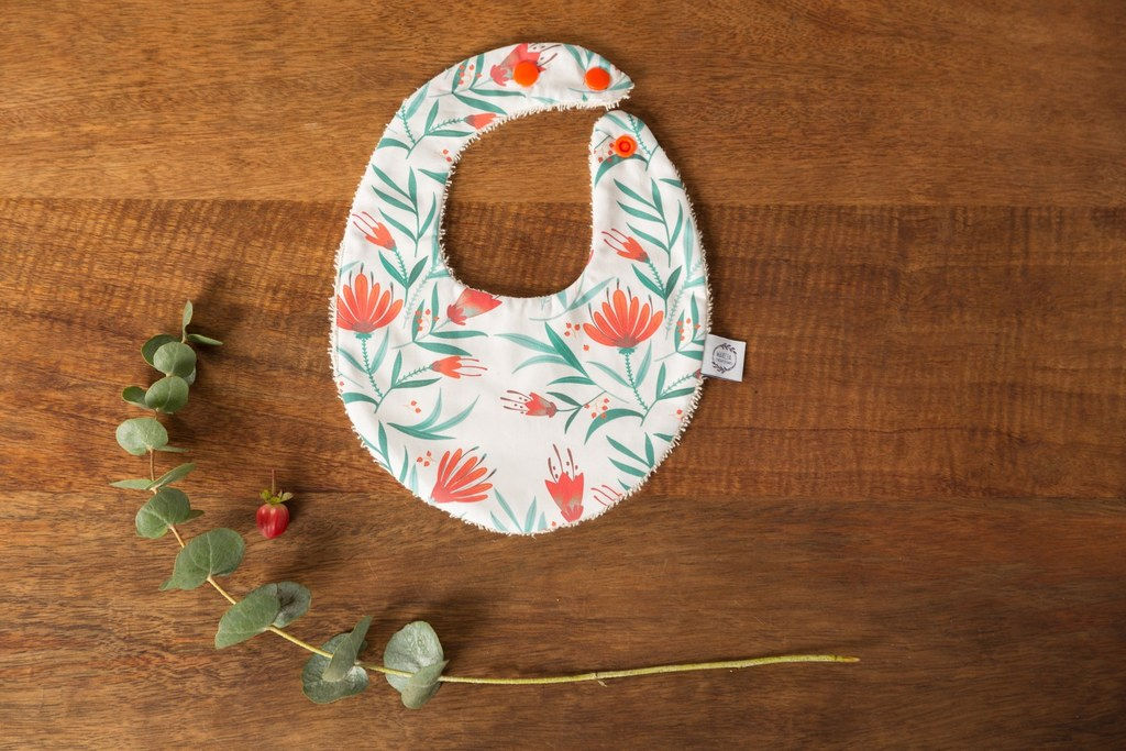 Bavoir 0-6 mois Alma - Marcia Créations