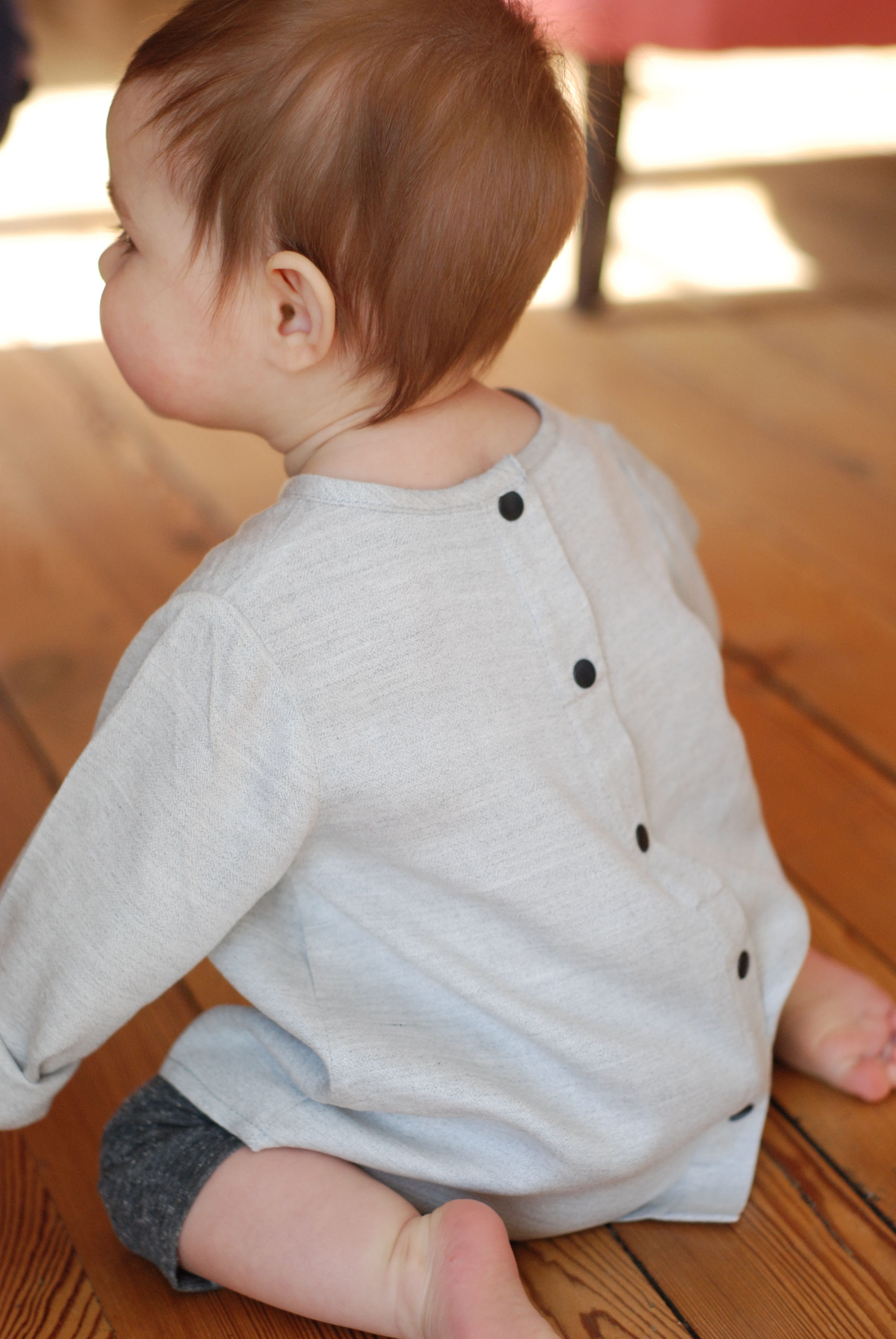 Blouse gris perle - Wazo