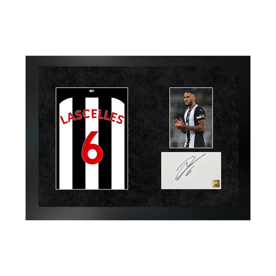 Jamaal Lascelles | A3 Signed Photo & Poster Frame