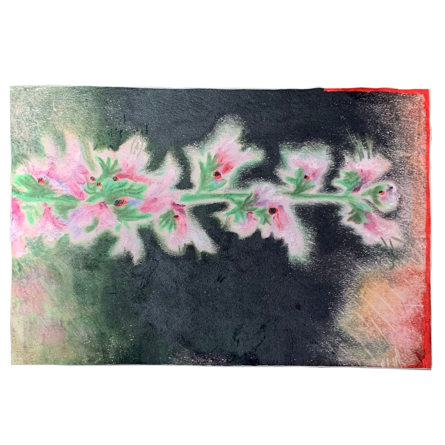 Pink Flower - Carpet