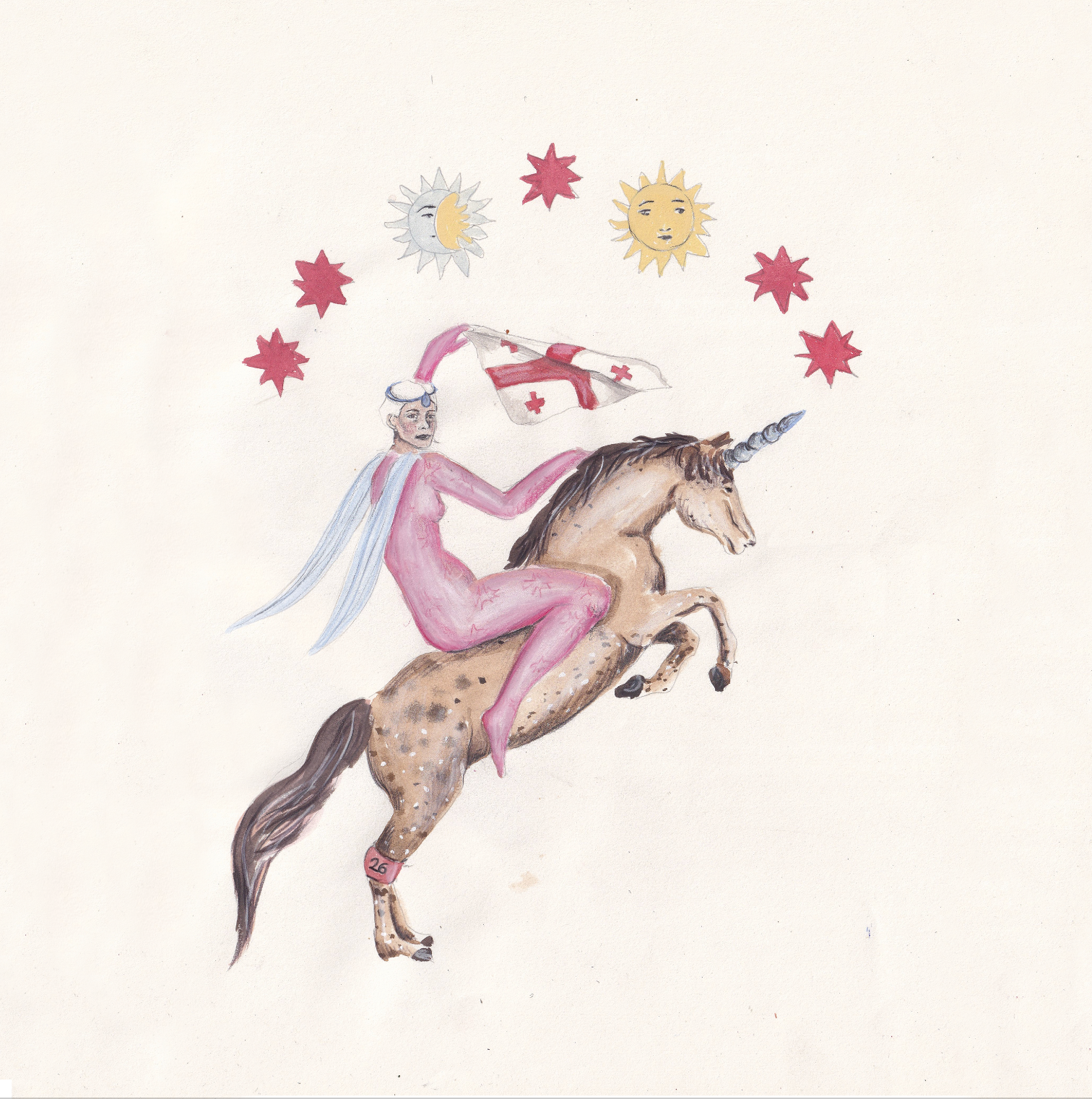 Independence - Flag or Postcard