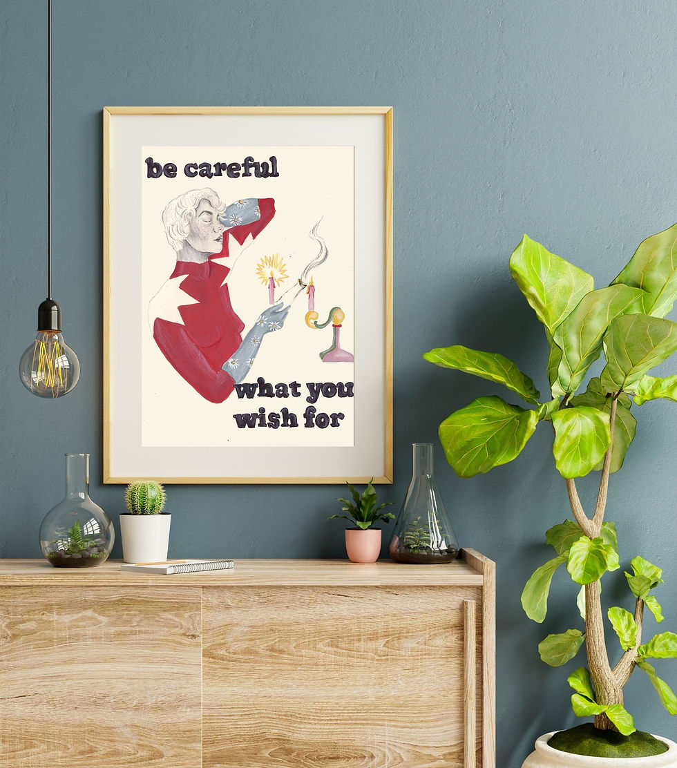 Thumbnail: Be careful and heal - Prints