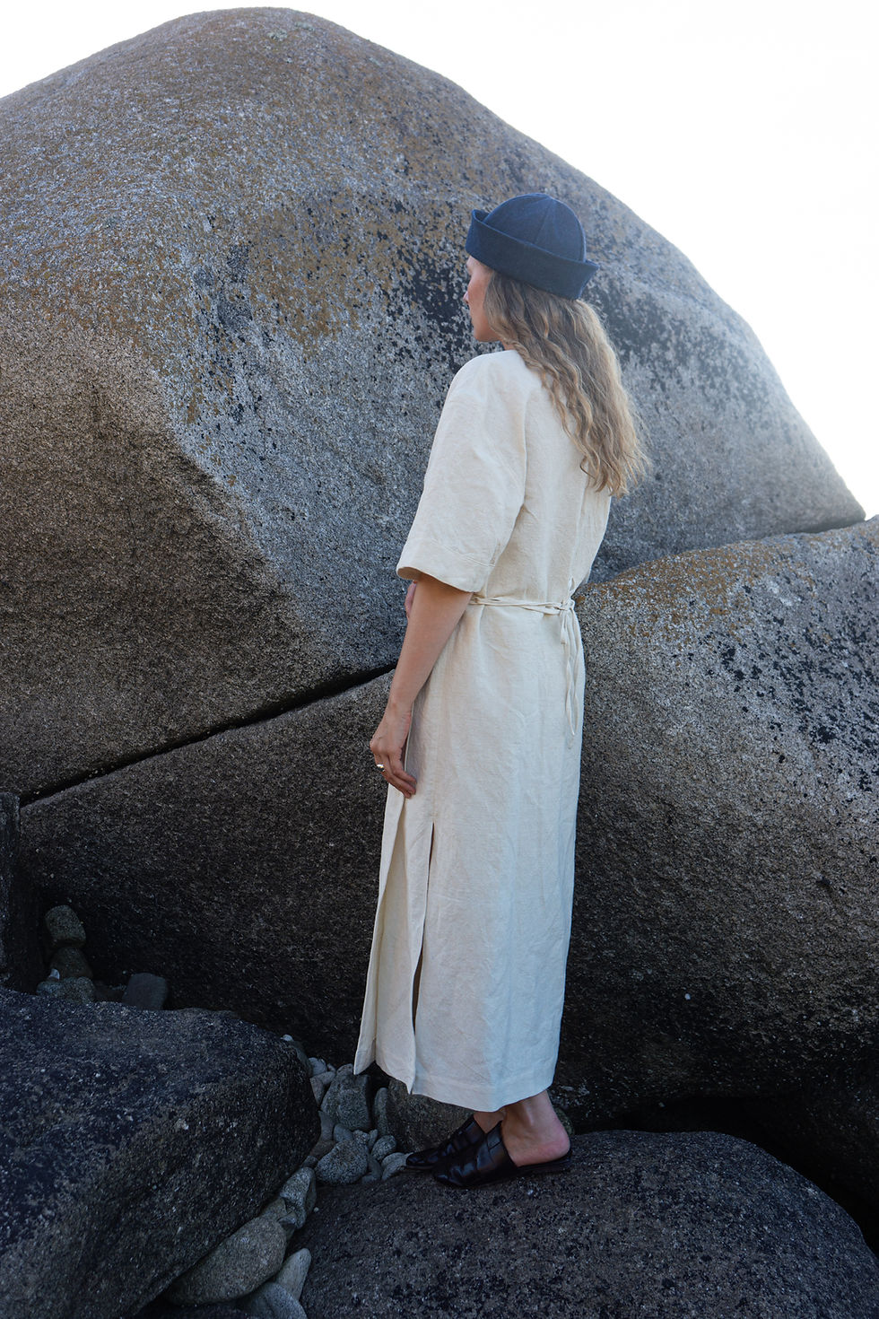 Miniature : ROBE KIMONO DENIM LIN