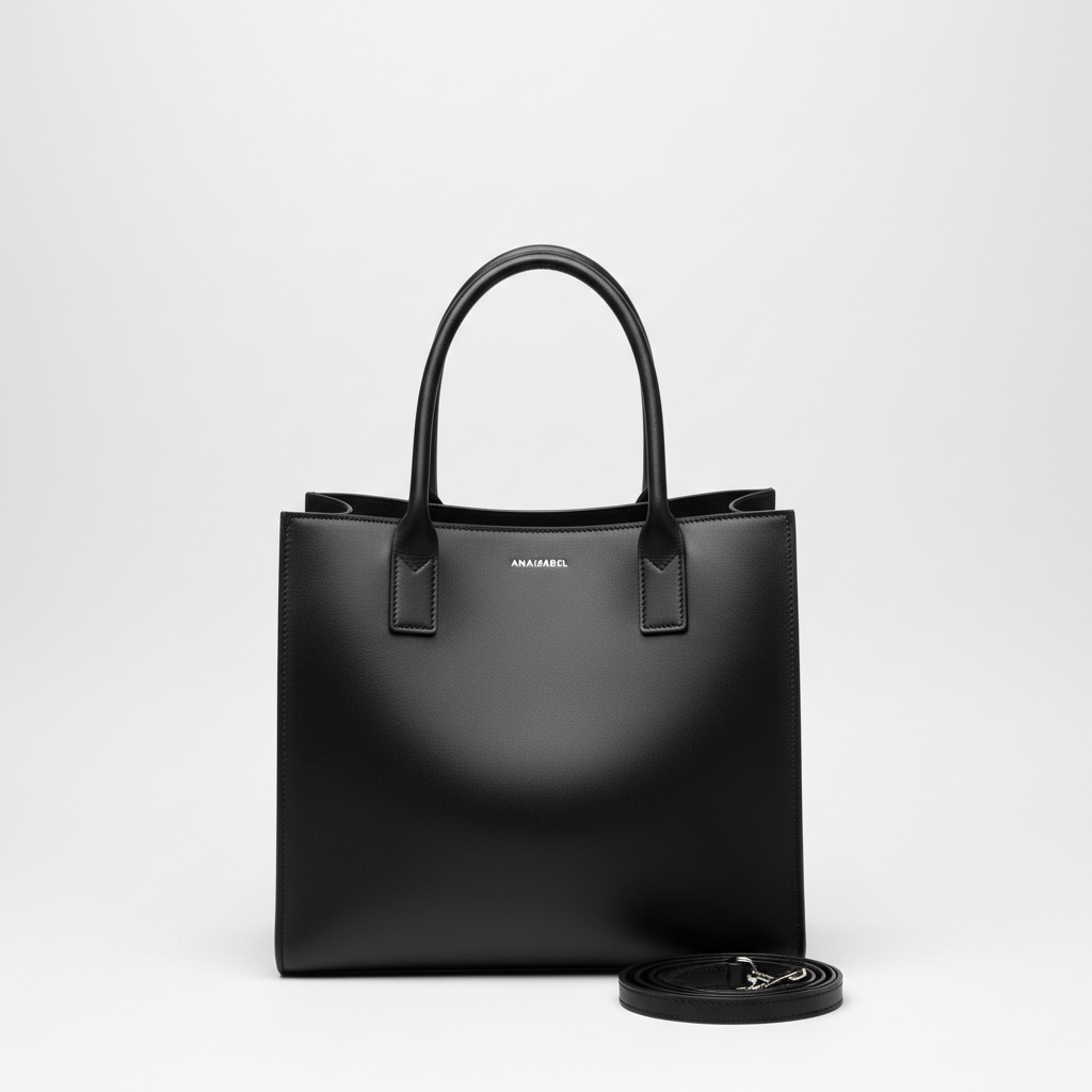 Structured Leather Tote