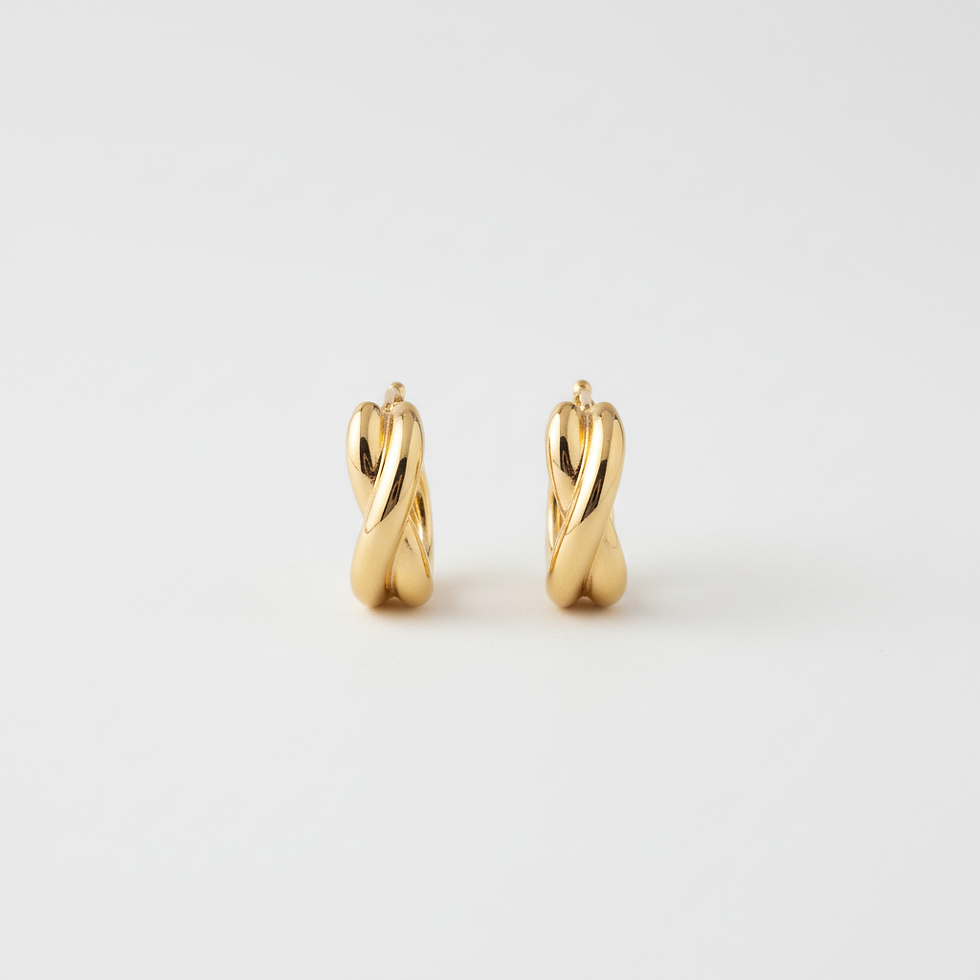 Geometric Hoop Earrings