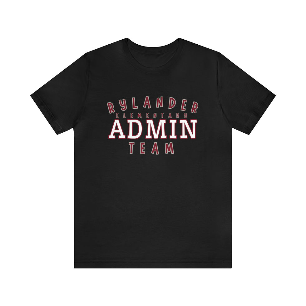 Thumbnail: Admin Team Unisex Jersey Short Sleeve Tee