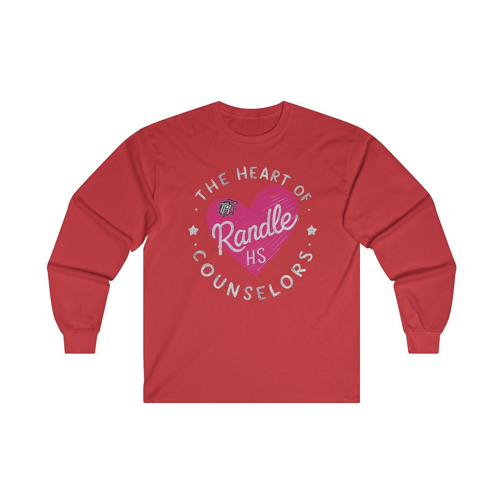Thumbnail: The heart- Pink Long Sleeve Tee