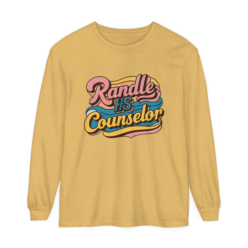 Thumbnail: Retro TRHS with love Long Sleeve T-Shirt
