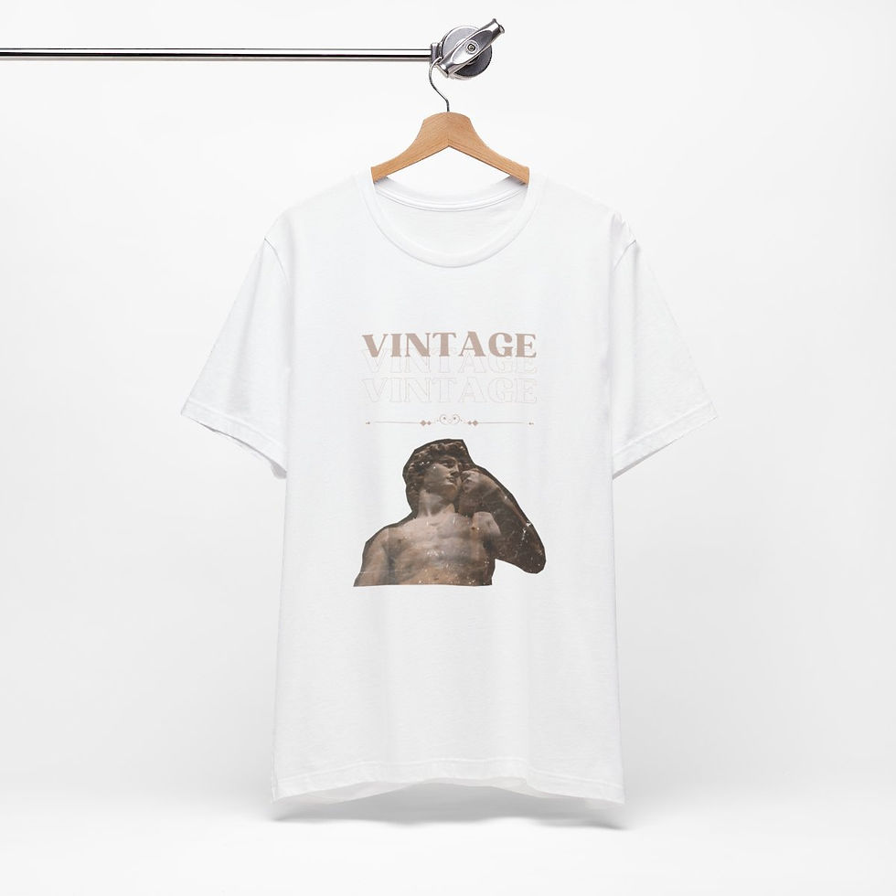 Thumbnail: Vintage classic Unisex Jersey Short Sleeve Tee
