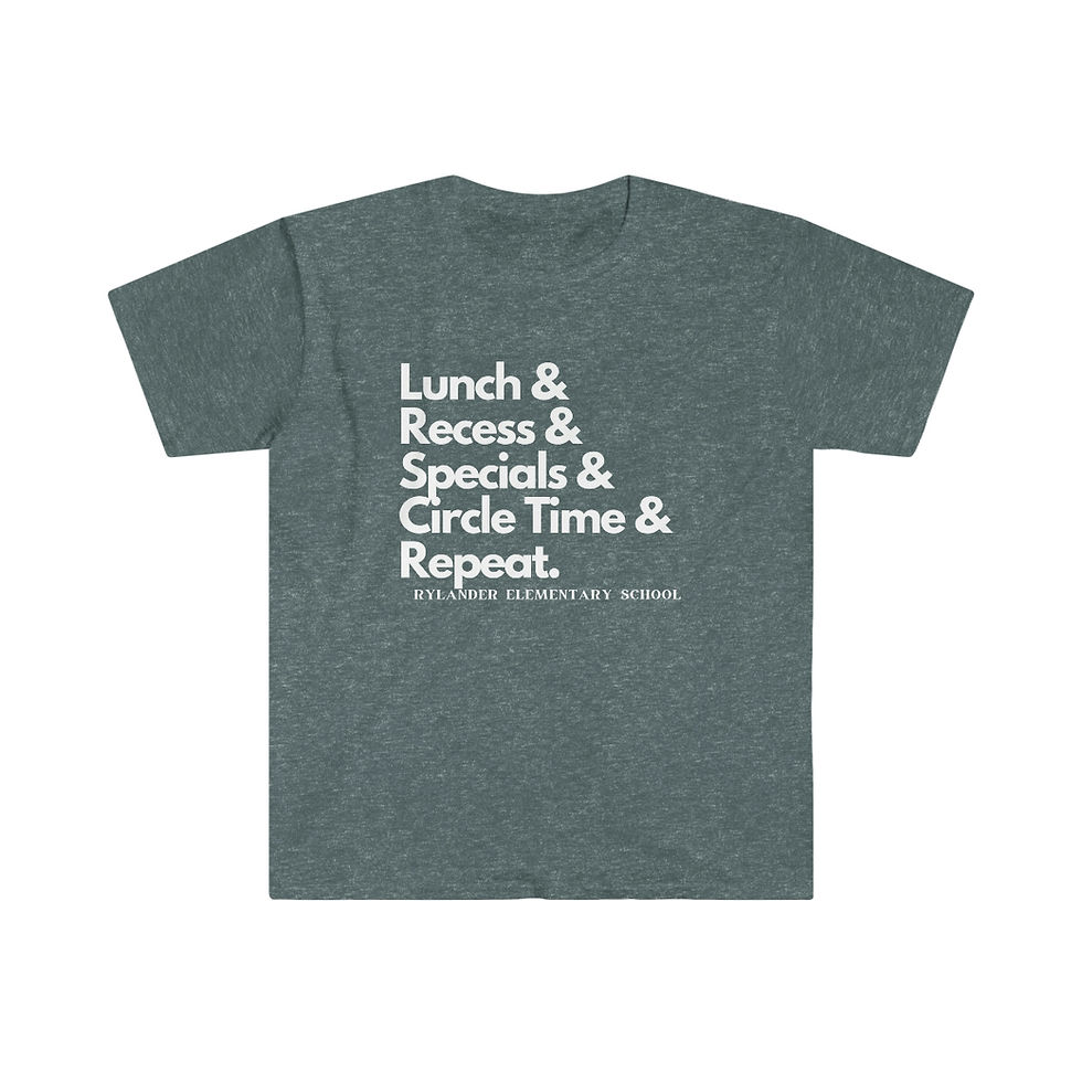 Thumbnail: RRE Lunch & Repeat Unisex Softstyle T-Shirt
