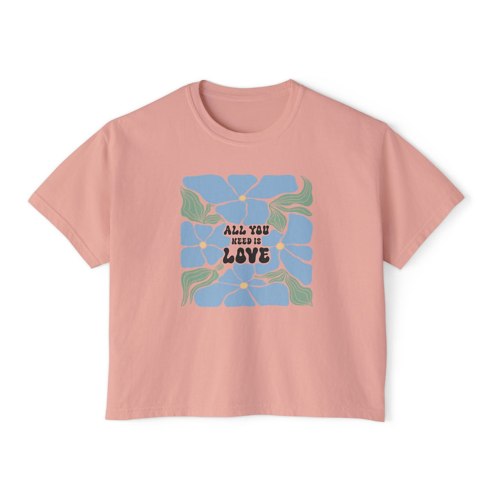 Thumbnail: Summer time tee Women's Boxy Tee