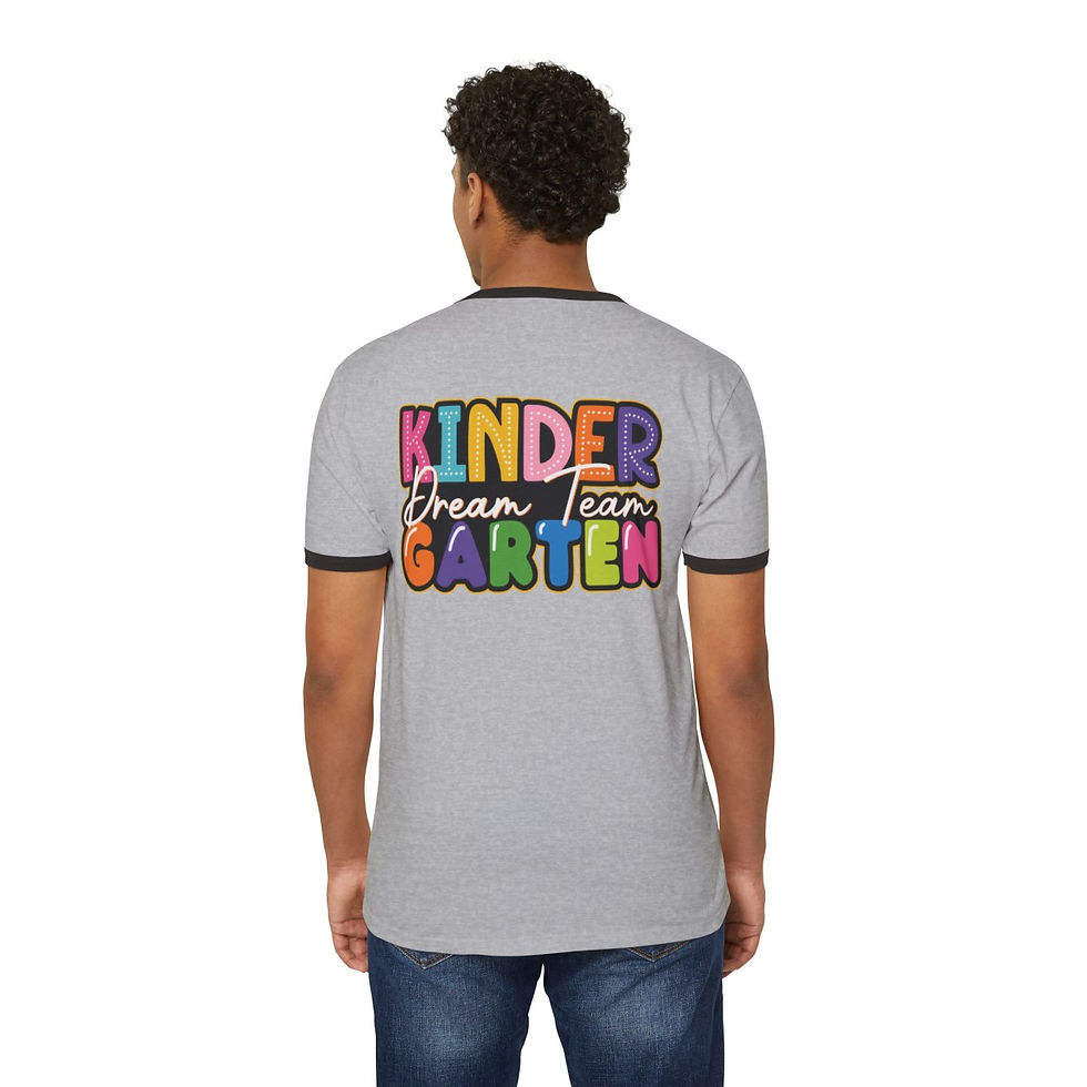 Thumbnail: RRE Retro Ringer T-Shirt - Kinder