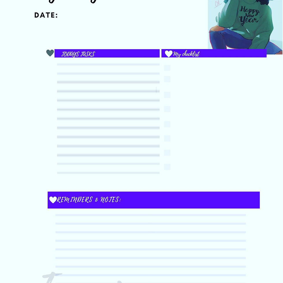 Thumbnail: Custom Planner 8.5 x 11
