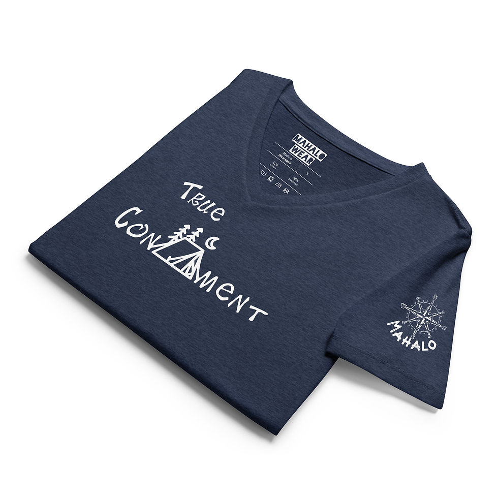 Thumbnail: Women’s relaxed True Contentment v-neck t-shirt