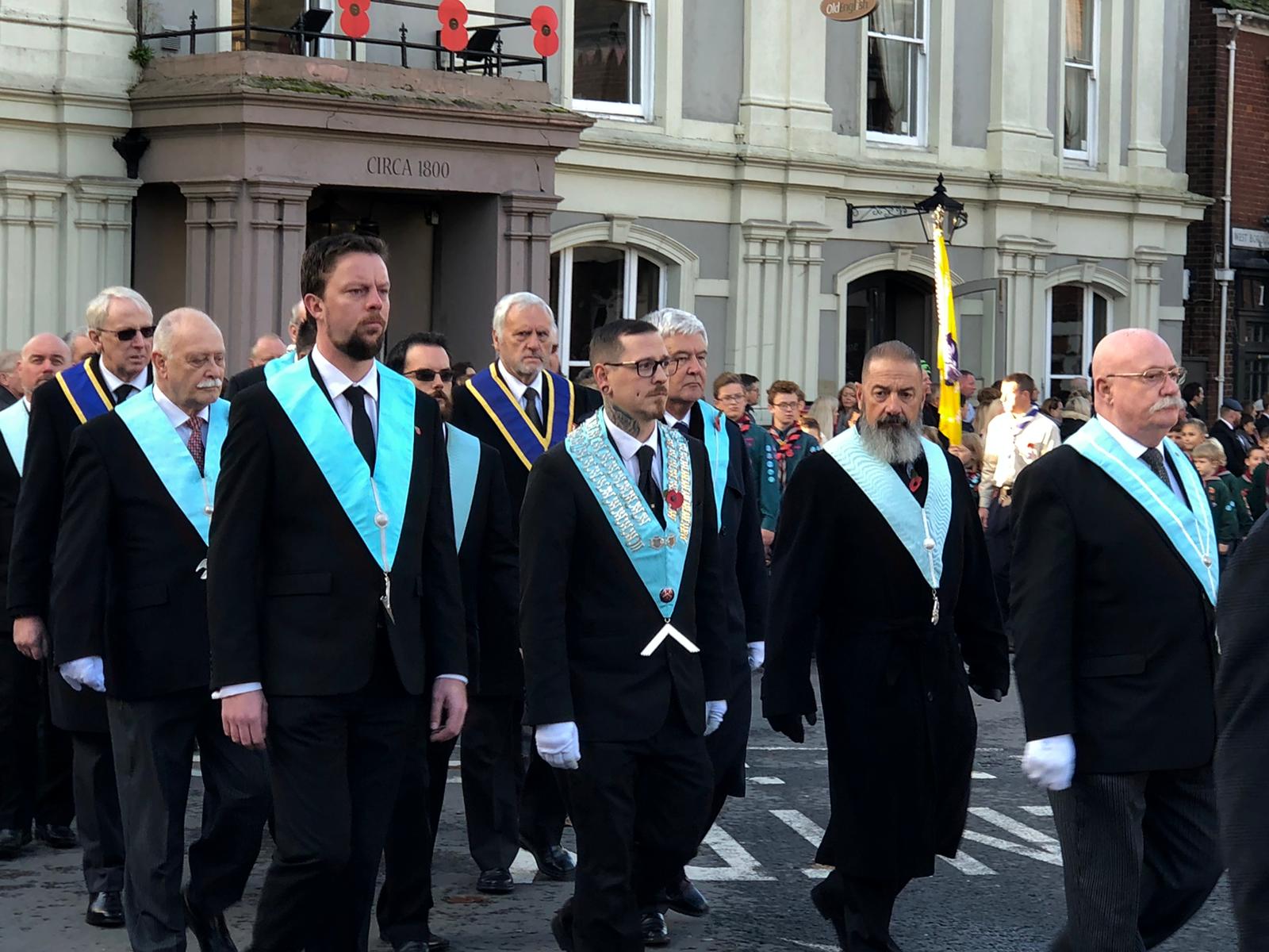 Wimborne Freemasons Remember the Fallen