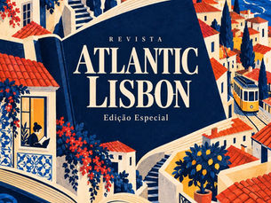 Lisboa vista de terra para o mar, vendo-se casa, telhados e cores tracionais lisboetas