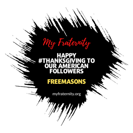 Happy #Thanksgiving to our American followers! #Freemasons