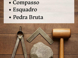 O Aprendiz Maçon é o símbolo vivo do início do caminho, da escuta e do silêncio que antecede a luz.