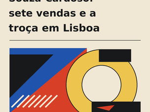 Capa gráfica com o título «Amadeo de Souza-Cardoso: sete vendas e a troça em Lisboa» e o nome Atlantic Lisbon.